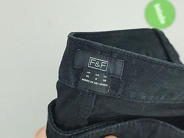 szerokie spodnie pull: F&F, Spodnie materiałowe damskie, rozmiar S — 4