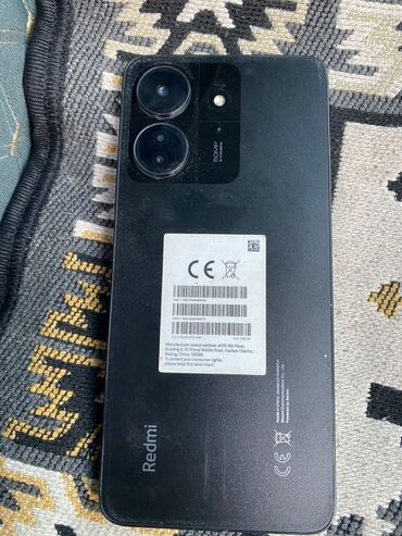 телефон а 7: Redmi, Redmi 13C, 256 ГБ, цвет - Черный, 2 SIM