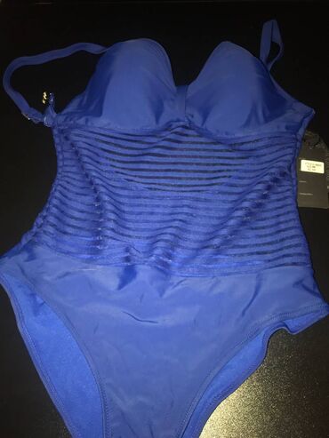 kupalnikler: Продается женский новый купальник синего цвета, размер 50-52
