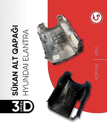 Avtomobilin yan güzgüləri: 3D Printer ilə plastik detalların kopyalanması. Tapılmayan detalların — 7