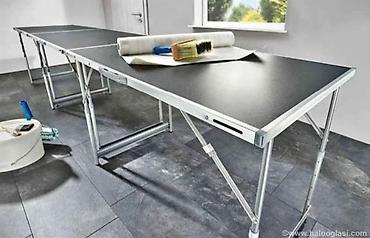 Desks and tables: Podesivi i Sklopivi ALU Stolovi 3 Kom. NOVI Spojivi AKCIJA SAMO 4990 — 1