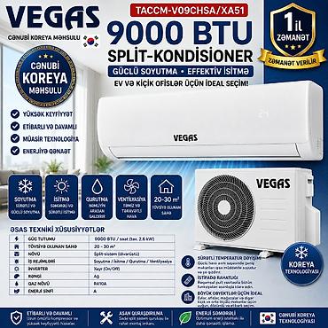 Kondisionerlər: №: 9050 Məhsulun adı: Kondisioner Vegas TACCM‑V09CHSA/XA51 Brend — 2