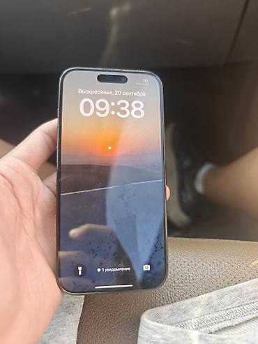IPhone 15 Pro, титан, цвет Black (черный) состояние. нормалье есть