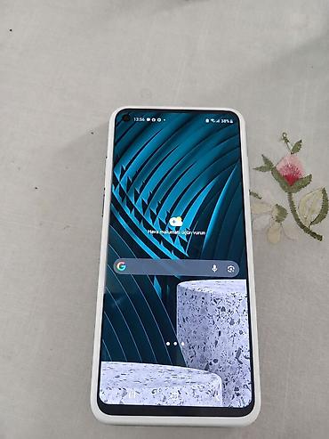 modio m19 tablet: Samsung Galaxy A21S, rəng - Ağ, Barmaq izi — 1