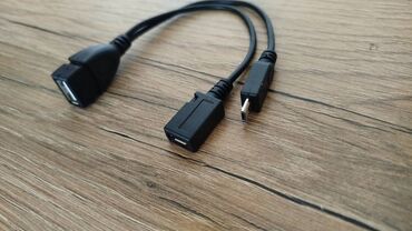 hdmi kabel telefon: OTG usb kabel perexadnik 2 si 1 də; Tək ayrı mini usbi otg (Nokia 6300