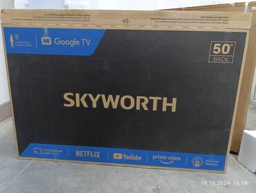 телевизоры куплю: Телевизор led skyworth 50q66g с экраном 50” обладает качественным