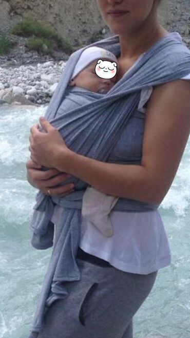 слинги in Кыргызстан | ДРУГИЕ ТОВАРЫ ДЛЯ ДЕТЕЙ: Слинг-шарф трикотажный. Для новорожденных деток с рождения до 6-10 кг