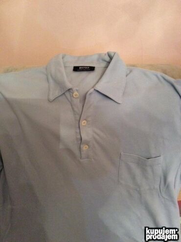 Majice: Majica na kratke rukave, L, M, Hugo Boss, bоја - Lila, Pamuk — 6