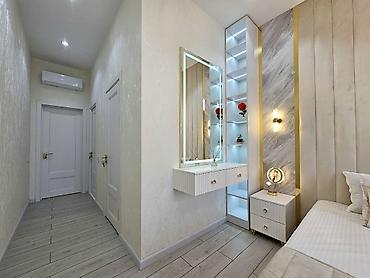 Посуточная аренда квартир: 1 комната, Душевая кабина, Постельное белье, Кондиционер — 12