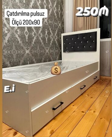 taxt doseklerinin satisi: Yeni, Təknəfərlik çarpayı, Matras ilə, Siyirməli
