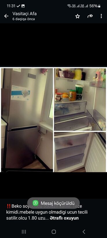 ucuz soyuducular: Beko Холодильник Продажа