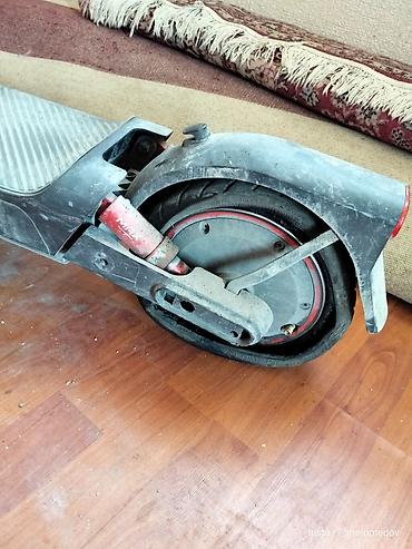 Digər nəqliyyat: Xiaomi electric schooter 5 max Arxa təkəri partlayıb. Qalan hər şey — 3