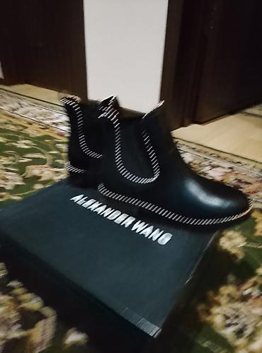 alexander: Челси Alexander Wang, женские, размер 37. - Цвет: черный. - Материал — 2