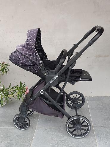 детские коляски mima: Детская коляска Ming Baby (прогулочный блок с люлькой-кокон) - — 5