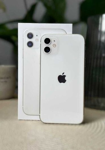 iphone 11 mini qiymeti: IPhone 11, 128 GB, Ağ, Face ID