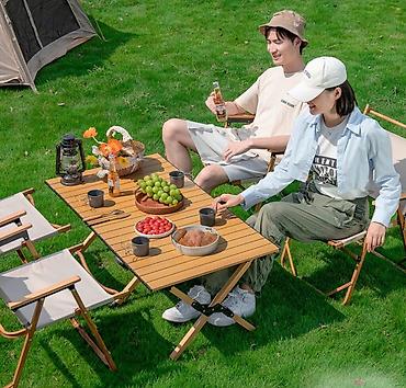 солнечные лампы: Складной туристический стол Camping Table Купить в Бишкеке — — 3