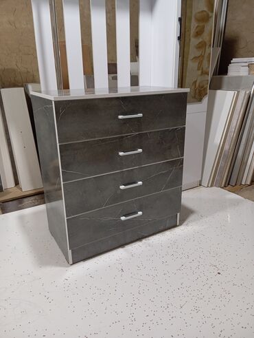 шкаф из мдф: Комод для одежды, Новый, Без зеркала, ЛДСП, цвет - Белый, Бесплатная доставка, Платная доставка, Самовывоз