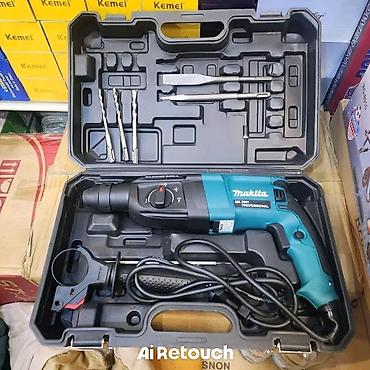 Makita MK 2001 Professional – zərbəli perforator dəsti Xüsusiyyətlər