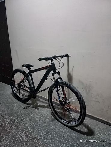 MTB velosiped – Sport Time 29” - Çərçivə: alüminium, qara‑boz rəngdə