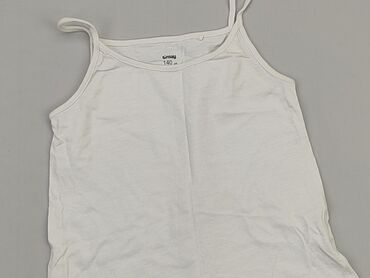 biała koszulka sinsay: Podkoszulka, SinSay, 10 lat, 134-140 cm, stan - Dobry