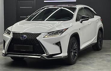 450h: Lexus RX: 2017 г., 3.5 л, Автомат, Гибрид, Кроссовер — 1
