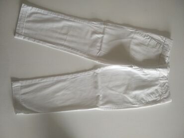 Pantalone: 110-116, bоја - Bela — 3