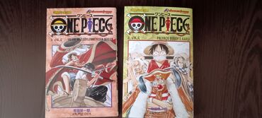 deniz esyalari: One piece manga 2 və 3 cilt, 1 denesi 8 manattı ikisi bir yerde 16
