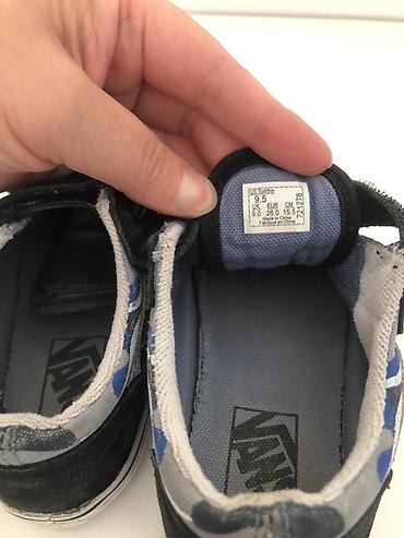Детский мир: Детские кеды Vans (Toddler) - Модель: низкие кеды на липучках (2 — 2