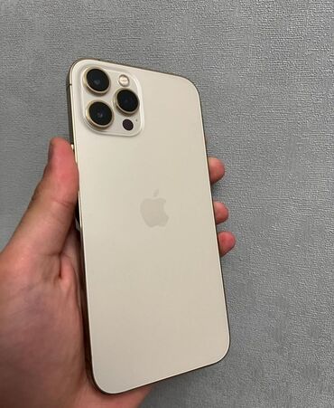 Apple iPhone: IPhone 12 Pro Max, 256 GB, Qızılı, Face ID