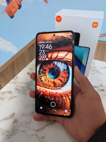 usb type c: Xiaomi Redmi Note 13, 256 GB, rəng - Qara, 
 Sensor, Barmaq izi, İki sim kartlı