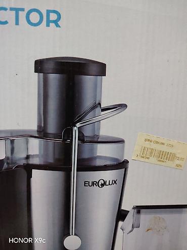 ucuz şirəçəkən: Eurolux Juice Extractor – şirəçəkmə aparatı. Tam YENİDİR . Cemi 1 defe — 1