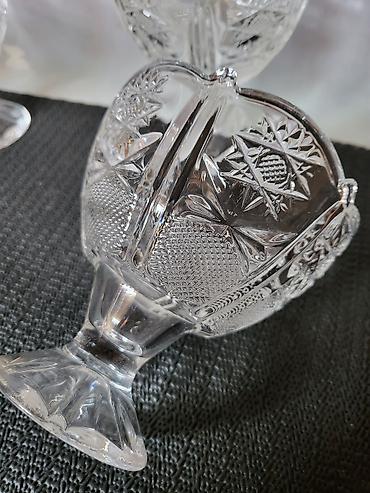 Ostali antikviteti: Case za poslastice kristal,led kristal iz 70ih godina. Case za na lalafo.rs — 14 Ostali antikviteti: Case za poslastice kristal,led kristal iz 70ih godina. Case za — 14