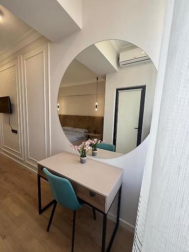 Посуточная аренда квартир: 2 комнаты, Душевая кабина, Постельное белье, Кондиционер — 12