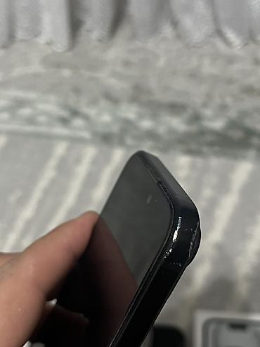 iphone osh: IPhone 15, Б/у, 128 ГБ, Black Titanium, Чехол, Коробка, 100 % — 4