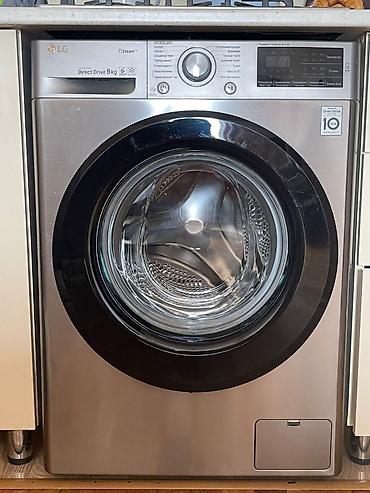 shivaki 109 smart: LG önyükləmə paltaryuyan maşın – İnverter Direct Drive 9 kq, buxar — 1