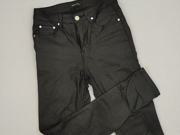 spodnie hello kitty piżama czarne: Jeans for women, Size S (EU 36)