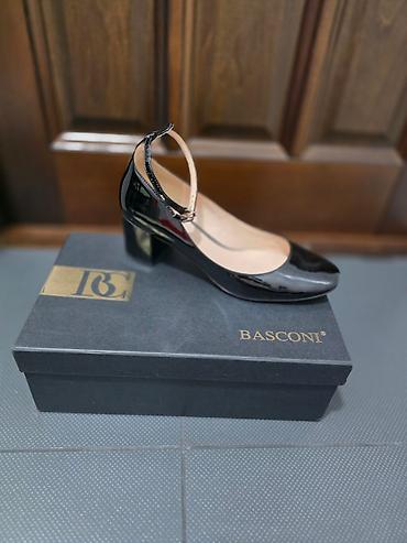 Туфли: Туфли, 37, Basconi, Б/у, цвет - Черный, Самовывоз — 11