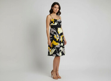 sukienka i krótkie kozaki: Sukienka damska, rozmiar S