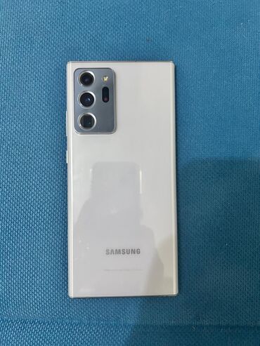 самсунг 20: Samsung Galaxy Note 20 Ultra, Колдонулган, 256 ГБ, түсү - Ак