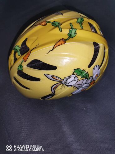 Ostale dečije stvari: Kaciga za bicikl za decu- žuta Kaciga za bicikl veličina XS — 1