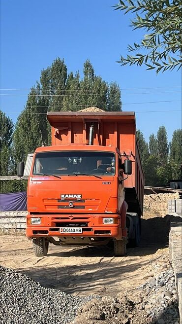 арендовать дом: Услуги самосвала КАМАЗ - Тип техники: самосвал КАМАЗ (6x4) с высокой