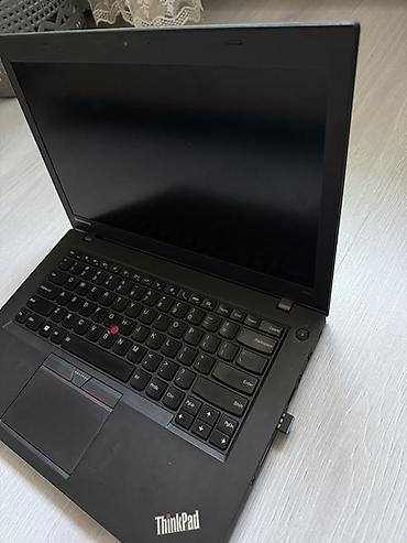 notebook satilir: Lenovo ThinkPad T450 noutbuk Üzərində mişka adapter və çanta ilə — 3