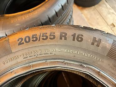 stud 100: Шины 205 / 55 / R 16, Лето, Б/у, Пара, Германия, Continental — 4