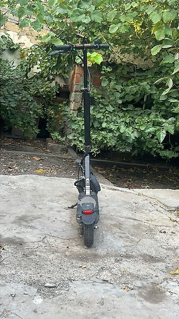 drift car elektrikli scooter: Elektrik skuter - Rəng: qara, alüminium konstruksiya - Qatlanan — 3