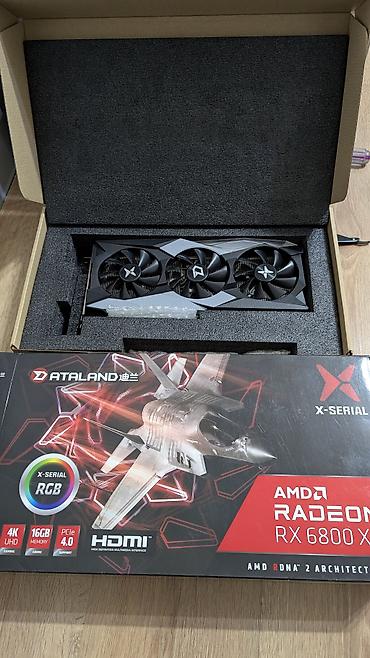 ddr4 ecc: Видеокарта для ПК, Б/у, Radeon RX, 16 ГБ — 1