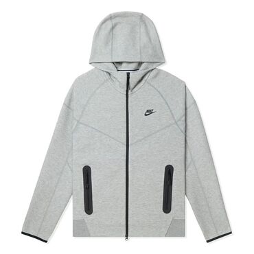 толстовка с капюшоном: Эркектердин толстовкасы, XL (EU 42), Nike, Жаңы, түсү - Боз, Акысыз жеткирүү