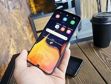 android auto: Samsung Galaxy A50, Б/у, 128 ГБ, цвет - Синий, 2 SIM — 9