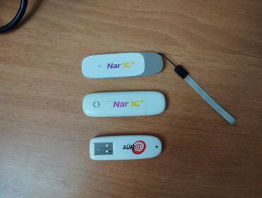 Modemlər və şəbəkə avadanlıqları: USB 3G+ Data modemlər. Bakcell USB Data kart — 6