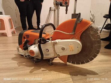 Beton işləri: Səssiz tozsuz səliqəli kəsim. Beton katlavan monolit kubik — 13