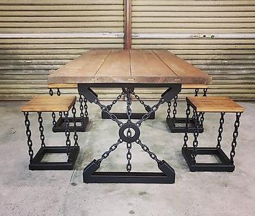 Restoran mebeli: H&H Doors masaların sifarişle yığılması — 15